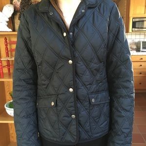 Eddie Bauer Quilted Black Jacket